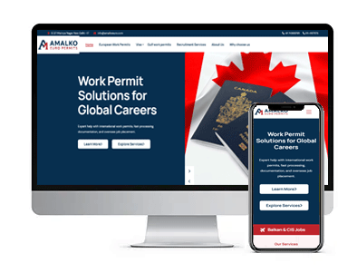 Up to 15 Euro Permits Website Design