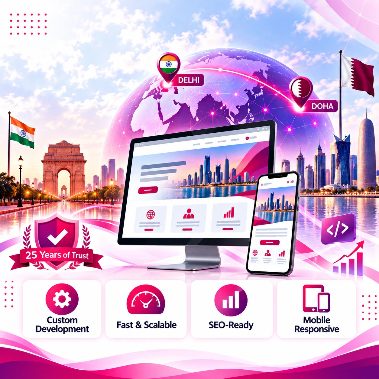 Web Development Company for Doha Qatar